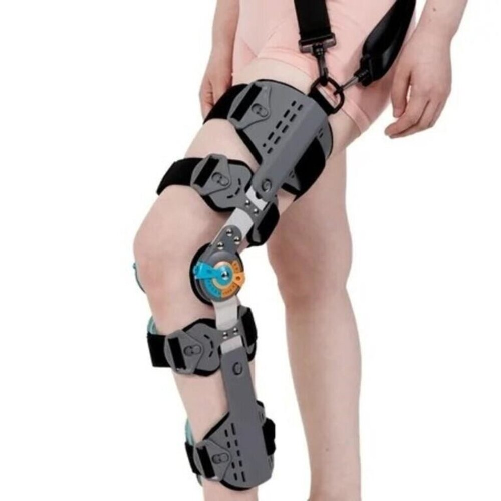 Hinged Knee Brace ROM Post Op